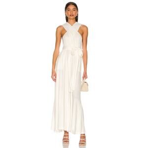 Free People Dani Convertible Jumpsuit One in Off White NWT Size Small